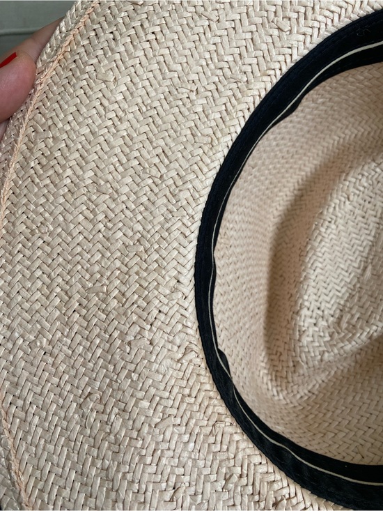Rag & Bone Lexie packable wide brim fedora in blush SZ L